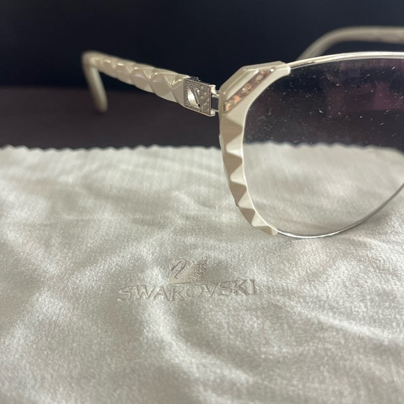 Swarovski Silver Women's FRAMES Glasses - Picture 10 of 11